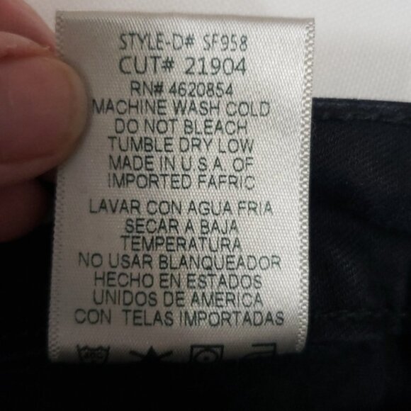 Just Black Mid Rise Ankle Skinny Jeans - Picture 9 of 9